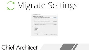 Migrating Settings to the Latest Version