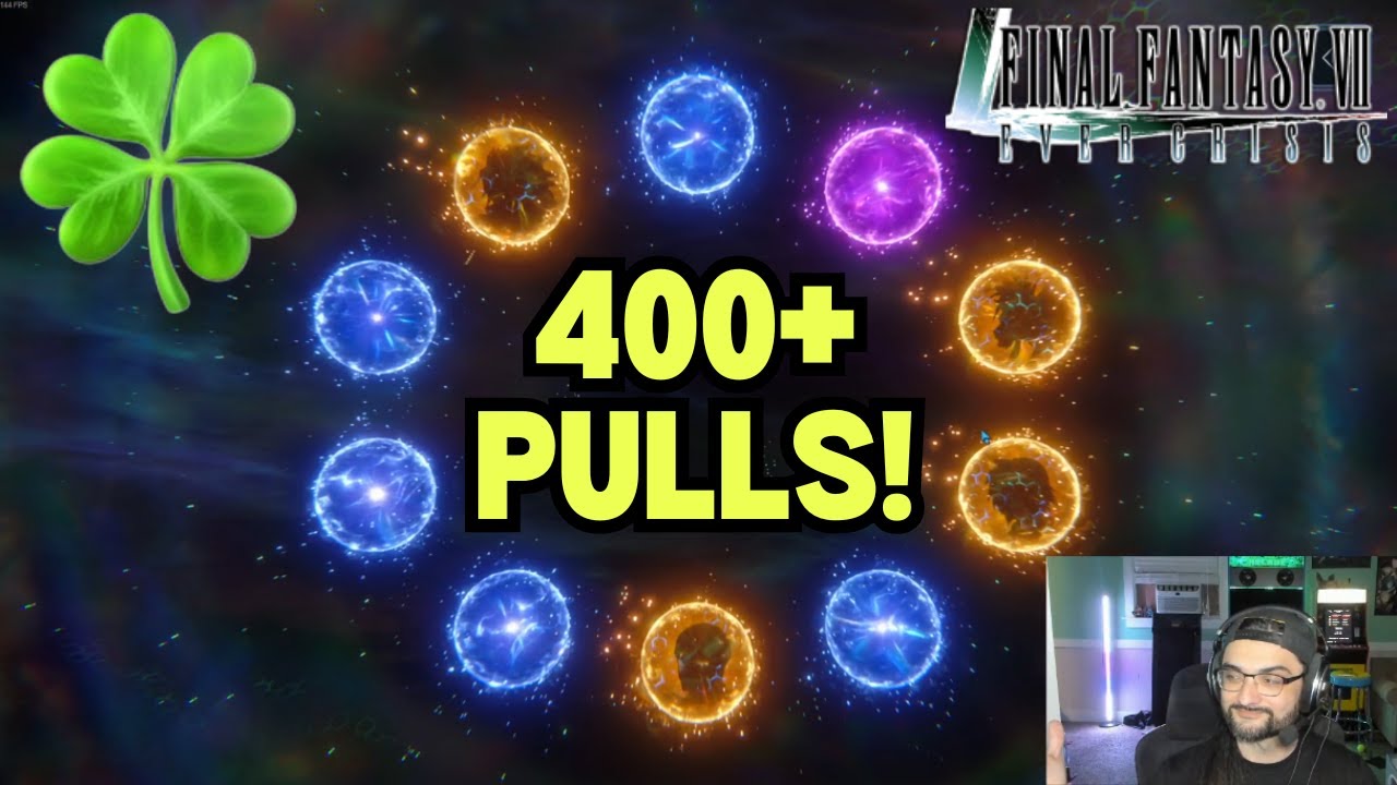 USING 400+ DRAW TICKETS! Don't Think, Just Pull! - FF7 Ever Crisis