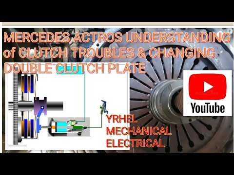 Gear Not Shift Cause and Double Clutch Plate Setting, Mercedes Actros