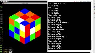 Rubik's Cube Simulation/Game screenshot 5