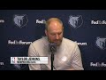 Taylor Jenkins Press Conference | Grizzlies at Lakers