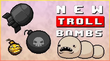 Giga Bombs & Golden Troll Bombs - The Binding of Isaac Repentance New Troll Bombs