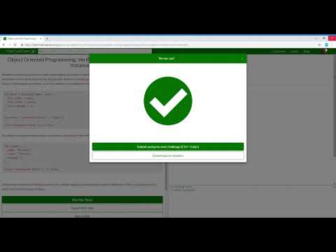Object Oriented Programming  Verify an Object's Constructor with instanceof   Learn freeCodeCamp8/26