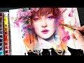 【WATERCOLOR PORTRAIT】Petal