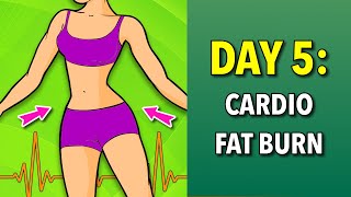 Day 5: Cardio and HIIT Fat Burn // 5 Day Weight Loss Challenge
