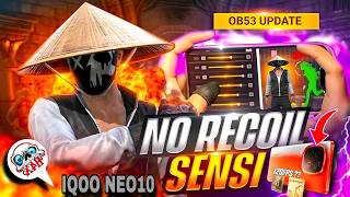 Free Fire Headshot Setting After Ob53 Update 2026⚡Best Sensitivity Settings ⚙️| Sensitivity Setting