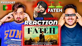 Reaction on : Veer Sandhu | Fateh ( Official Video ) Jind | Nav Dhiman | ​⁠@reacthub