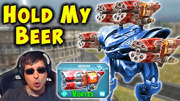 Ridiculous 1-Hit VORTEX SPECTRE War Robots Extreme Fun Mk2 Gameplay WR