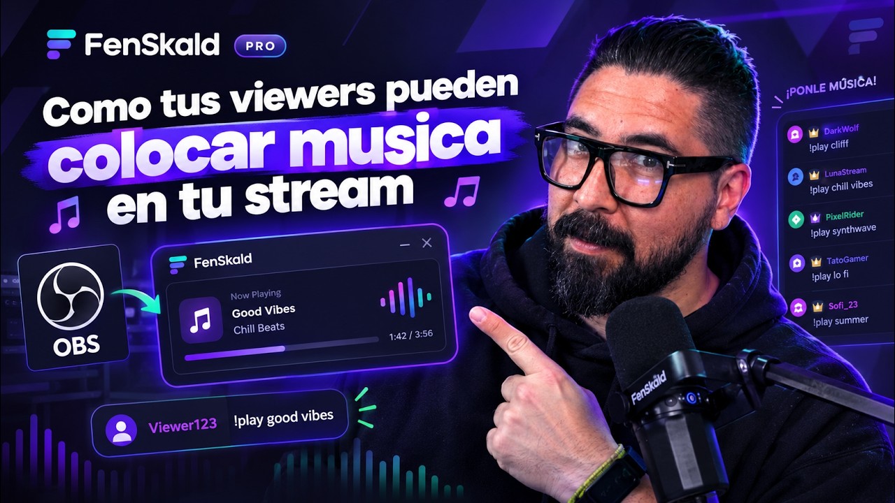 Deja que tu chat pida canciones en tu directo: Song Request con Spotify y OBS