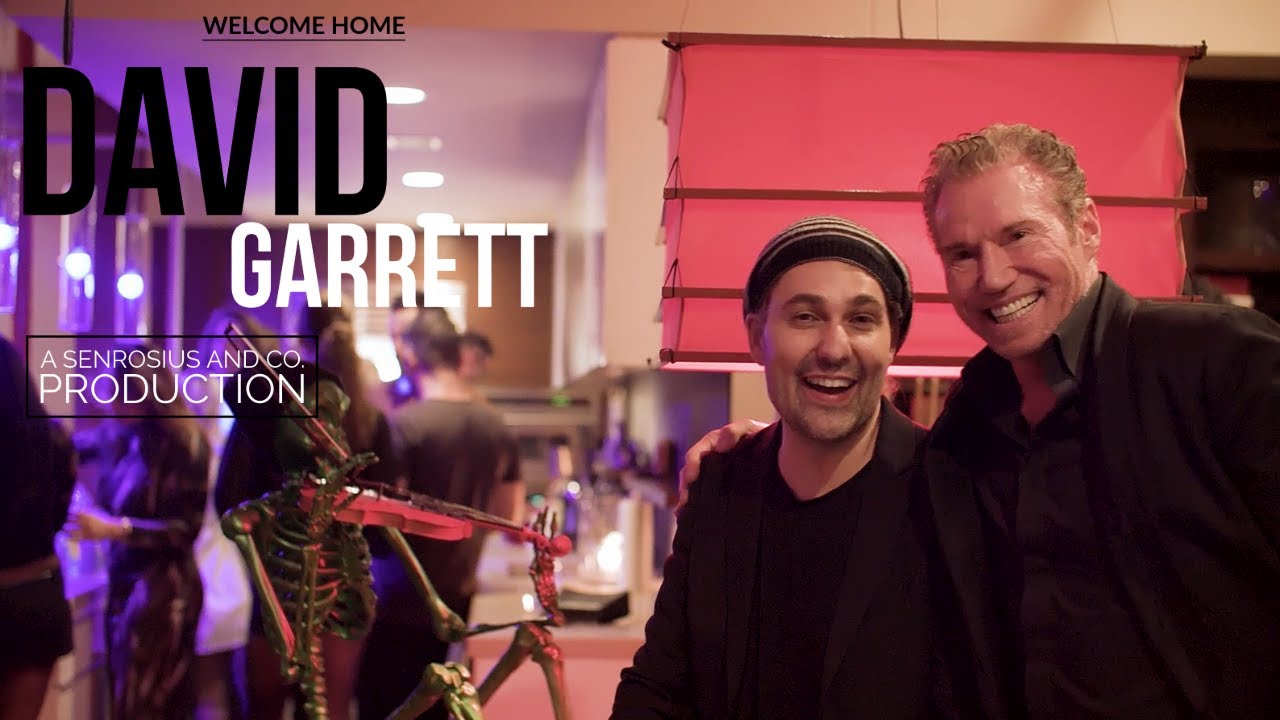 David Garrett Returns to NYC Millennium Symphony Tour Afterparty in SOHO Captured by Senrosius & Co.