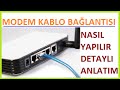 Modem Kablo Bağlantıları Nasıl Yapılır-Splitter Ne İşe Yarar