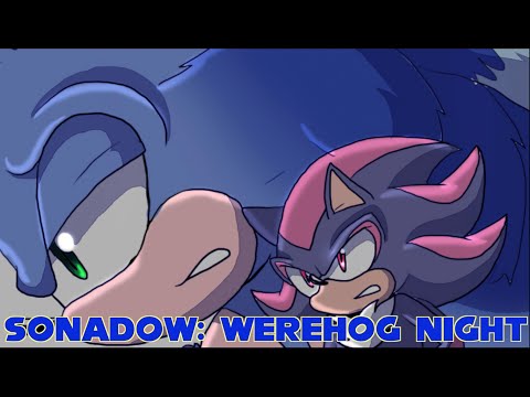 Sonadow: Werehog Night 🐺💙 (comic dub)