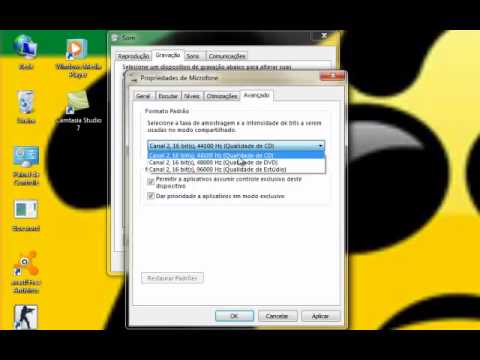 Como Configurar O Microfone Windows Vista