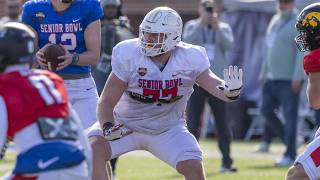 New Houston Texans 1st-Round Pick OL Keylan Rutledge Highlights - Panini Senior Bowl 2026