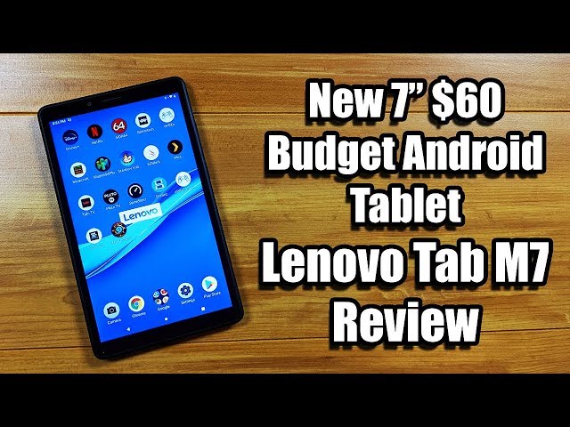 Lenovo Tab M7 Review New 7” $60 Budget Android Tablet