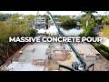 Massive Concrete Pour Bonita Springs Florida - Select Development Group Custom Homes