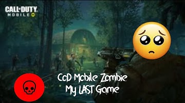 CoD Mobile Zombies Gamelplay: My LAST Game!!! (Part 1)