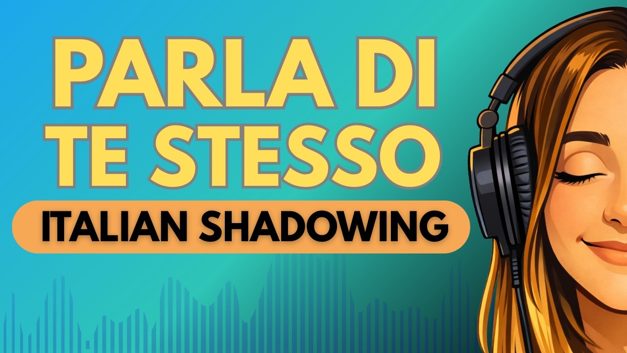 Learn to Introduce Yourself Like a Native | Italian Shadowing Practice 