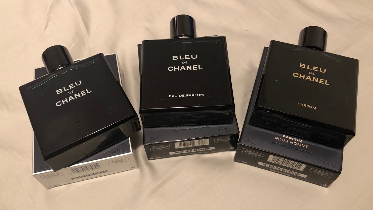 BLEU DE CHANEL EDT vs EDP vs PARFUM  which one should you get 2022 