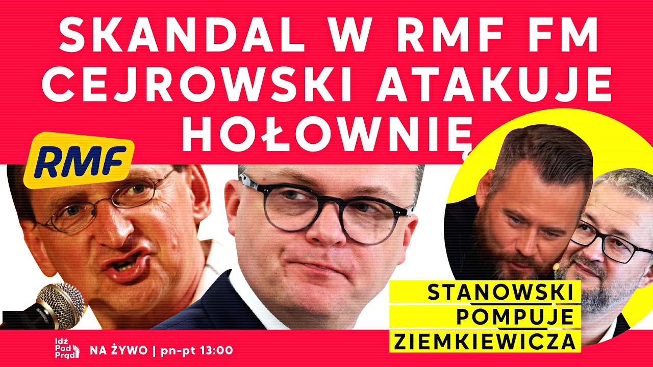 Skandal w RMF fm. Cejrowski atakuje Hołownię. Stanowski pompuje Ziemkiewicza | IPP