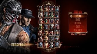 Mortal Kombat 9 Expert Tag Ladder Stryker Kabal3 RoundsNo Losses