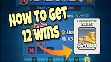 DOUBLE ELIXIR DRAFT CHALLENGE! Clash Royale 12 Win Challenge
