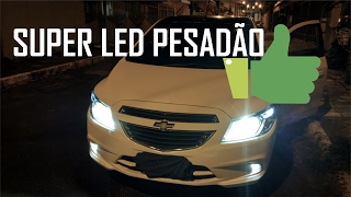 Lâmpadas Super LED Chevrolet Onix/Prisma (instalação)