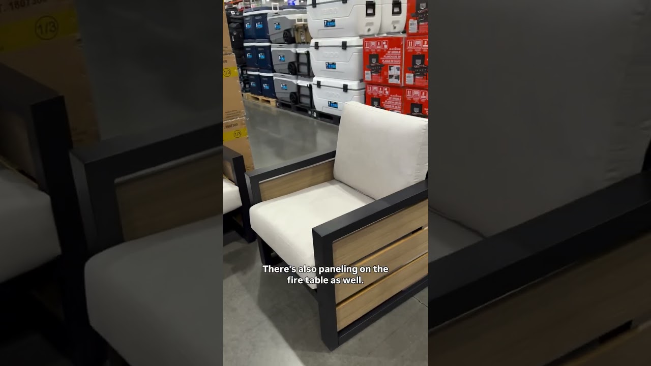 We love how Costco is starting to put out their patio furniture! It’s the perfect time with the