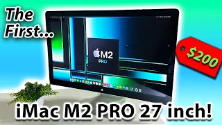 MAKE YOUR OWN iMac M2 PRO 27 inch for $200!!