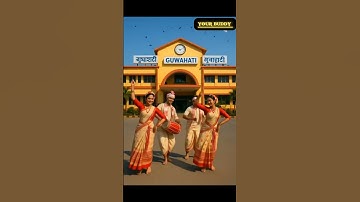 Thumbnail of Bihu Dance at Guwahati Railway Station | Assamese Traditional Dance Performance