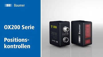 Baumer |  Smarte 2D-Profilsensoren| Höhenbasierte Positionskontrollen