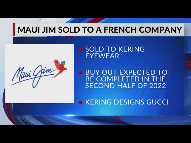 Kering Eyewear takes over American brand Maui Jim
