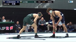 Mitchell Mesenbrink(PSU) vs Caleb Fish(MSU) 1\/21\/24 🔥🤼🇺🇸