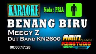 BENANG BIRU || Meggy Z || KARAOKE Nada PRIA