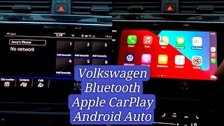 How to Use Bluetooth and AppConnect on Volkswagen Tiguan, TRoc, Touareg, TCross and more