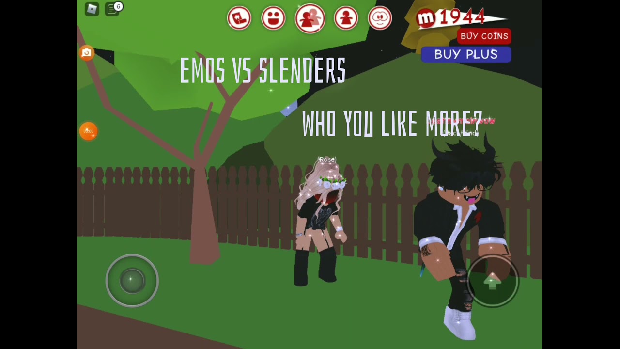 emo skin is equivalent to slenders