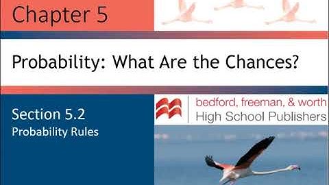 5.2 Probability Rules