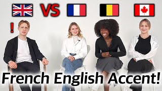 British Was Surprised By French English Accents!! (UK VS France, Belgium, Canada)