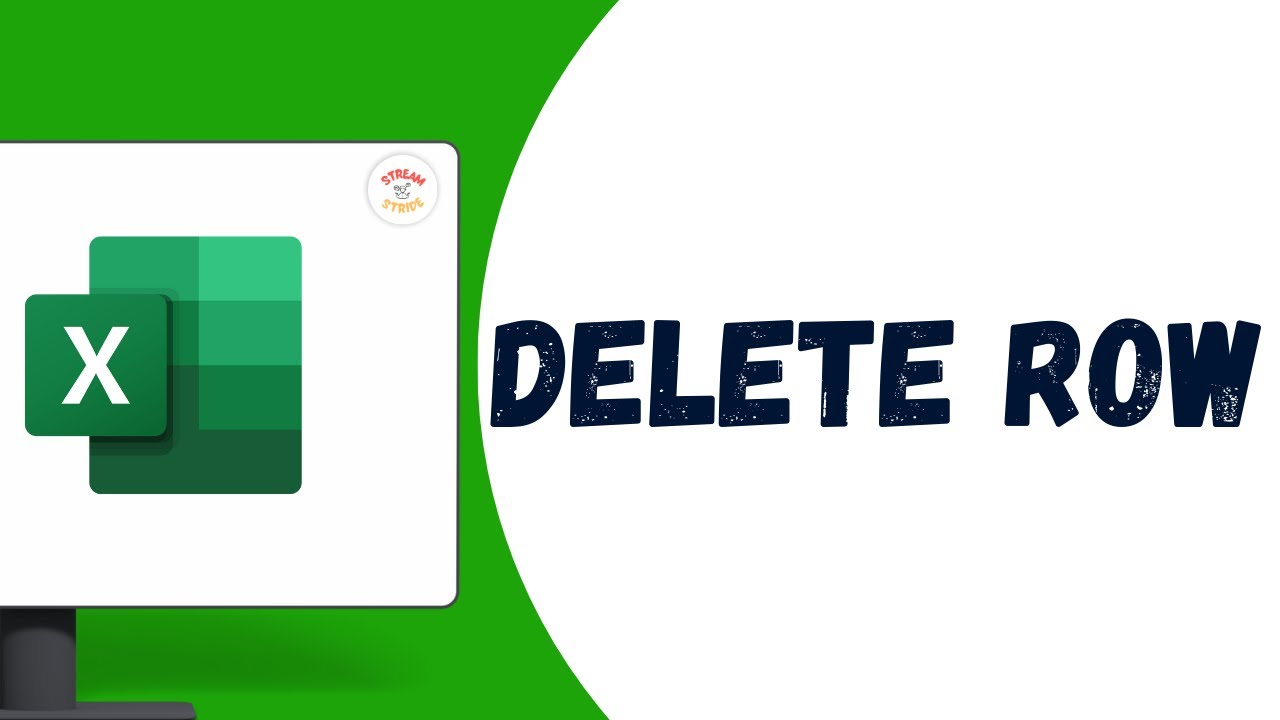 Как удалить строку в Excel
