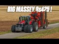 Déchaumage XXL avec Massey Ferguson 9S.425 & Kuhn 12m 🚜