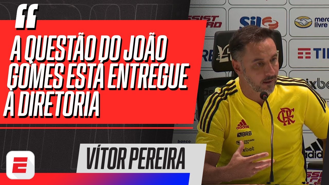 ENTREVISTA COMPLETA DE VÍTOR PEREIRA APÓS ESTREIA | FLAMENGO 4 X 1 PORTUGUESA-RJ