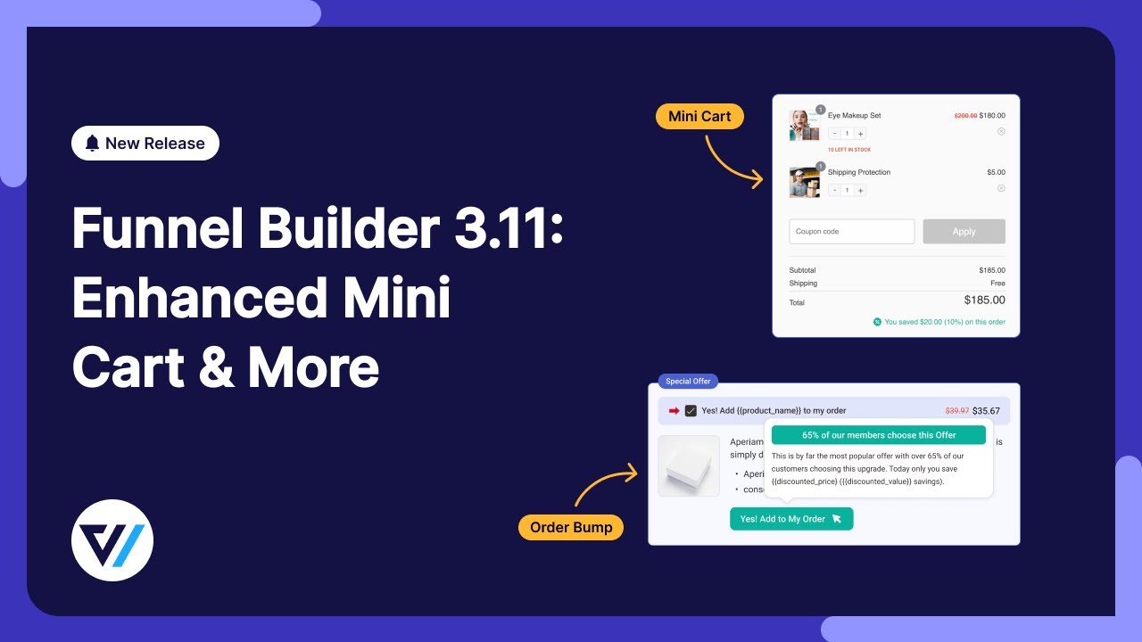 FunnelKit Funnel Builder 3.11: Boost Checkout Conversions with Mini ...