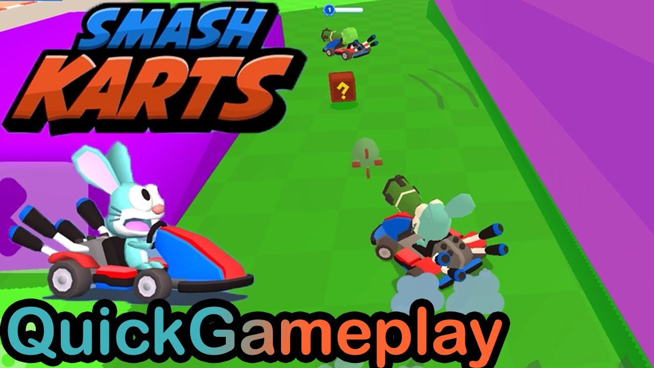 SmashKarts.io - Gameplay Walkthrough Part 1 Smash Karts io