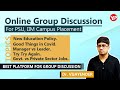 #NewEducationPolicy#ManagerV/SLeader#Online #GD#GroupDiscussion for #Placement #PSU#IIM#SSB