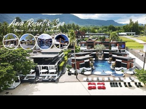 รีวิว ที่พักสุดหรู ริมทะเล ขนอม Aava Resort & Spa บรรยากาศดี เป็นส่วนตัว Vlog หนีเมียเที่ยว2020