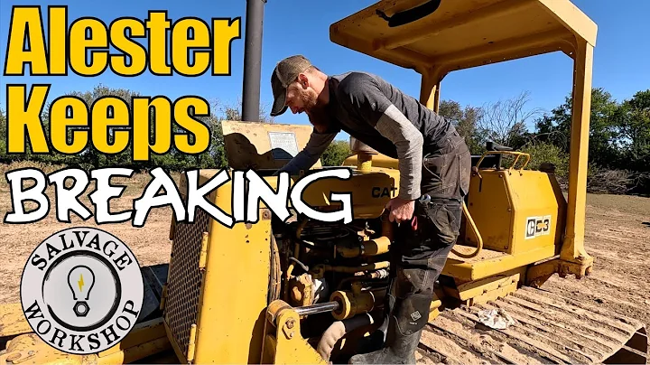 A Bad Water Pump Stops the Salvage Pond in it's Tracks! ~ Can Alester HANDLE this? ~ Cat D3 Part 11