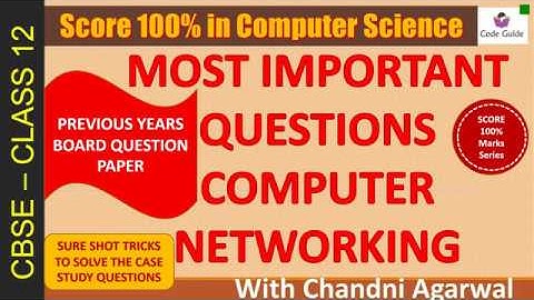 4 marks Computer Networks Question class XII | CBSE Previous year papers Computer Science