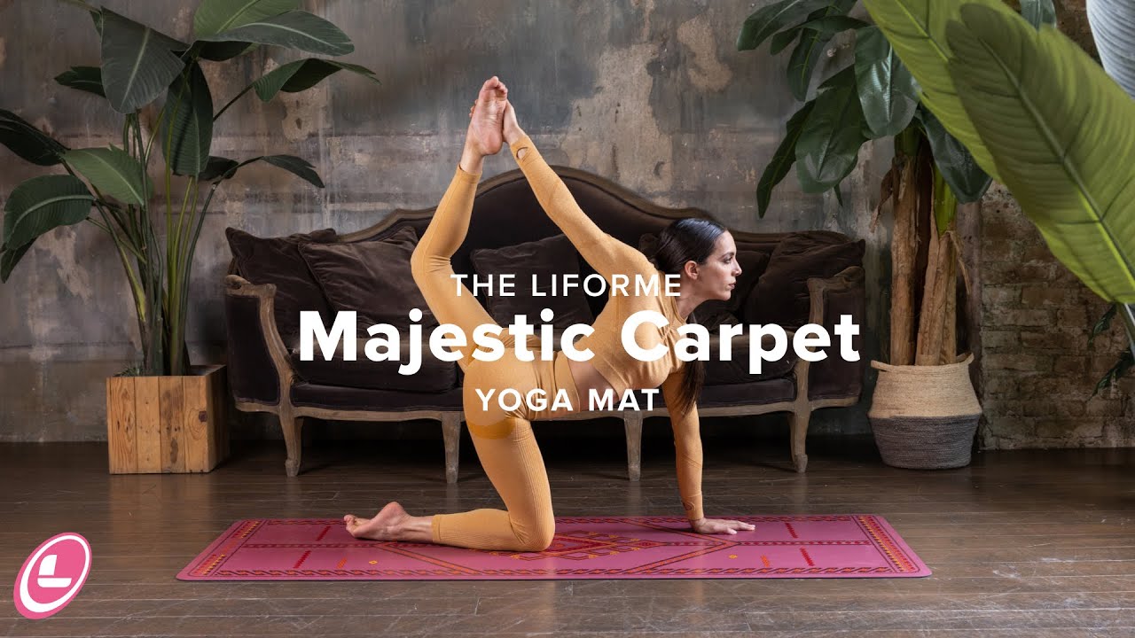 Liforme Majestic Carpet Yoga Mat  Home is Where Your Mat is 