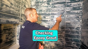 Clean up of Epoxy Grout | How long to wait