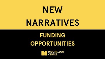 New Narratives Funding Opportunities